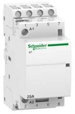 Schneider Installációs kontaktor sorolható 25A 400V AC 3-z 220-240V AC-műk 2mod Acti9 iCT Schneider - A9C20833