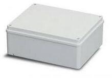 ABB Kötődoboz falonkívüli műanyag 220mm x 170mm 80mm szürke teli fedél-fedél IP55 System Pro E ABB - 1SL0856A00