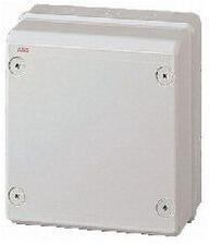 ABB Kötődoboz falonkívüli műanyag 205mm x 220mm 140mm szürke teli fedél-fedél IP65 System Pro E ABB - M128080020