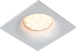 Lucide 09924/01/31 süllyeszthető spotlámpa Ziva 1x50W | GU10 | IP44 - fürdőszobai, fehér, négyzet alakú