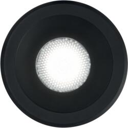 Ideal Lux Ideális Lux 244846 LED mennyezeti és fali süllyesztett lámpatest Virus 1x3W | 3000K - fekete
