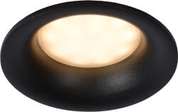 Lucide 09923/01/30 süllyeszthető spotlámpa Ziva 1x5W | GU10 | IP44 - fürdőszobai, fekete, kör