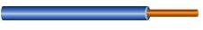 KÁBELgyártó Réz érvezeték H07V-U 1x 2.5mm2 kék tömör 450V/U0 750V H07V-U (MCu) 100m - MCU2, 5KÉK