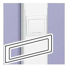 Legrand Csatorna-szerelvénykeret normál 85mm-fedélhez 4-egység kezeletlen műanyag fényesfehér DLP LEGRAND - 010943