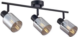 Italux SPL-65342-3-BK-SG mennyezeti spotlámpa Santia | 3x40W E14