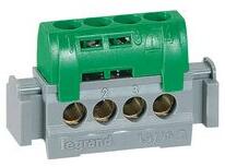 LEGRAND Sorkapocssín PE szigetelt 4x1, 5-16mm2 zöld 80A réz kezeletlen Lexic LEGRAND - 004830