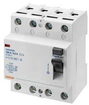Gewiss Áram-védőkapcsoló (Fi-relé) analóg 4P 80A 300mA AC-típus 6kA 90RCD SD GEWISS - GW94766K