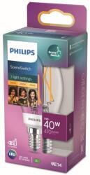 Philips 8718699772215 LED izzó 1x7W | E14 | 806lm | 2700K - melegfehér, matt fehér, Eyecomfort