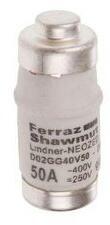Mersen Biztosítóbetét D02 50A gL/gG 400V fehér-színkód D02GG40V50 MERSEN - D215191J (0818)
