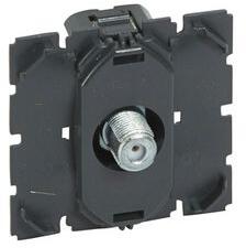 Legrand Céliane antenna aljzat TV süllyesztett 1-kimenet végzáró 1dB/860MHz LEGRAND - 067380