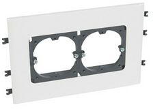Legrand Csatorna-szerelvénykeret normál 130mm-fedélhez 2-egység kezeletlen műanyag DLP LEGRAND - 010924