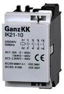 Ganz KK Installációs kontaktor sorolható 20A/ 230V AC 4z 230V AC-műk 2M IK21-10 Ganz KK - 200-4421-000