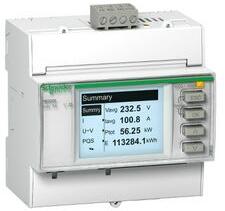 Schneider Electric Multifunkciós teljesítménymérő sorolható MODBUS 6A áramváltós 50-330V PowerLogic PM3000 Schneider - METSEPM3255
