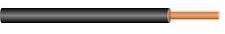 KÁBELgyártó Réz érvezeték H07V-U 1x 2.5mm2 fekete tömör 450V/U0 750V H07V-U (MCu) 100m KÁBELgyártó - MCU2, 5FEKETE