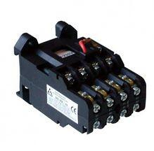 Ganz KK Segédkontaktor (s. kapcsoló) 4z 4ny 42V50Hz kalapsín/csavaros DIL00L-44 42VAC Ganz KK - 210-3807-210-DL
