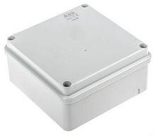 ABB Kötődoboz falonkívüli műanyag 100mm x 100mm 50mm szürke teli fedél-fedél IP55 System Pro E ABB - M008460000