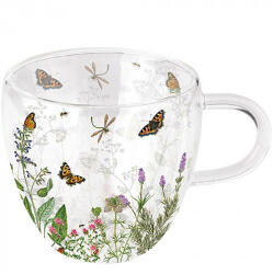 Ambiente Herb Garden duplafalú borosilicate üvegcsésze 0, 25l (14419345)