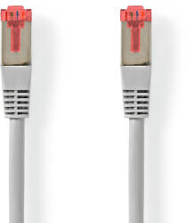 Nedis UTP patch kábel, CAT6, S/FTP, kerek, 1.0 m (CCGT85221GY10)