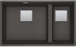Franke Chiuveta Franke Fragranite Kubus 2 KNG 120 Slate Grey 125.0714. 199, 76x46 cm, 2 cuve (125.0714.199) Chiuveta