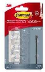 Command Клипсове за кабели прозрачни 4бр