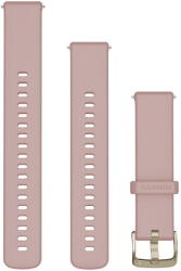 Garmin Curea ceas smartwatch Garmin, 18mm, slicon, Dust Rose (010-13256-03)