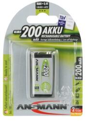 ANSMANN akkumulátor (200 mAh, Ni-MH, 9V/6LR61) (5035342)