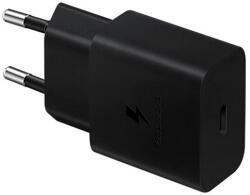 Samsung EP-T1510 hálózati töltő adapter (USB-C aljzat, 5V / 2A, 15W, gyorstöltés, fekete) (EP-T1510NBEGEU)
