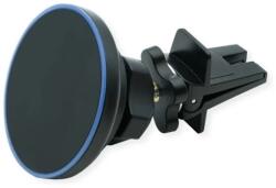 Roline magnetic de maşină încărcător USB-C 15W negru (19.11.1015-10)