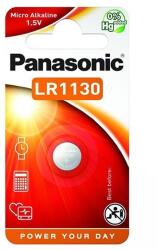 Panasonic gombelem (lr1130el, 1.5v, alkáli) 1db / csomag (LR-1130EL-1B) - rufusz