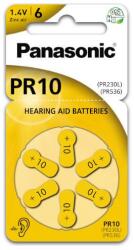 Panasonic cink-levegő elem (6 db, PR230/PR536) (PR-230(10)/6LB)