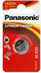 Panasonic CR2016 lithium gombelem (1 db) (BK-CR2016-1B)