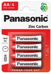 Panasonic elem (aa, r6r, 1.5v, cink-karbon) 4db / csomag (R6R-4BP / R6RZ/4BP) - rufusz