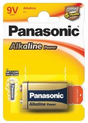 Panasonic Alkaline Power alkáli elem (9V/6LR61, 1db) (6LR61APB/1BP)