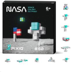 PIXIO NASA - Kit de construcție magnetică pentru bază colonială (31102)