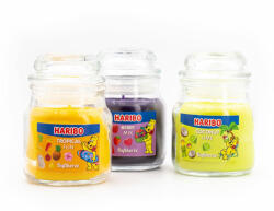 HARIBO Berry Mix/Kókuszdió Lime/Trópusi móka gyertya szett 3 x 85 g