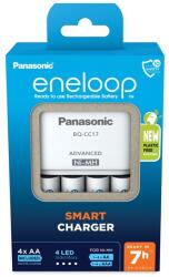 Panasonic eneloop K-KJ17MCC40E akkutöltő + akkumulátor (4 db , 2000 mAh, AA) (K-KJ17MCD40E)