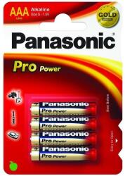 Panasonic Pro Power elem (4 db, AAA) (BK-LR03PPG-4BP)