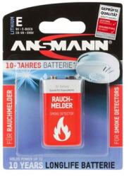 ANSMANN lithium elem füstjelzőbe/szén-monoxid érzékelőbe (9V) (5021023-01)