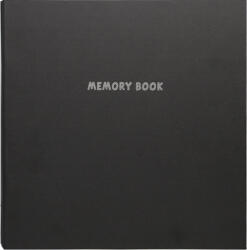 Kodak Memory fotó abum, öntapadó fólia, 32, 5x33 cm, 20oldal/40lap, szövet borító, fekete (KO-9891312)
