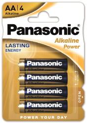 Panasonic Alkaline Power elem (4 db, 1.5V, AA) (LR6APB/4BP)