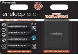 Panasonic Eneloop Pro ceruza akkumulátor (4 db, 2500 mAh, Ni-MH, AA) (BK-3HCDEC4BE)