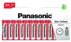 Panasonic elem (aa, r6rz, 1.5v, cink-karbon) 12db / csomag (R6RZ-12HH) - rufusz