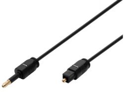 USE Home 51225 Toslink-Mini Toslink csatlakozókábel, optikai kábel, 2 méter (51225)