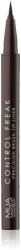 MUA Makeup Academy Control Freak ultra-fekete szemhéjtus árnyalat Chocolate Brown 0.5 g