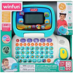 WinFun Jucarie interactiva Winfun - Laptop, Sa invatam, bilingv