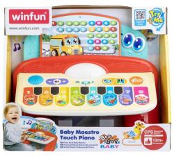 WinFun Jucarie interactiva Winfun - Pian, cu lumini si sunete + Jucarie interactiva Winfun - Orga muzicala