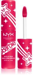 NYX Cosmetics Barbie Smooth Whip Matte Lip Cream ruj lichid mat culoare 02 Perfect Day Pink 4 ml