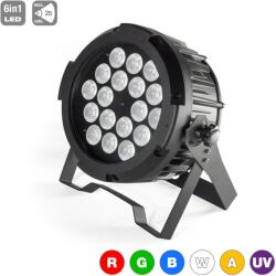 Flash LED PAR 18x15W RGBWA+UV IP65