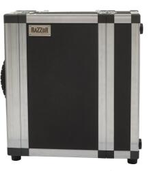 Razzor Cases Rack with telescopic pull-out handle and compartment for wireless components