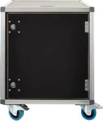 Razzor Cases FUSION 12U sliding door rack 415 with suspension, with wheels
